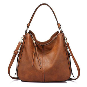 Women Large Handbag Tote Bag PU Leather Shoulder Bag