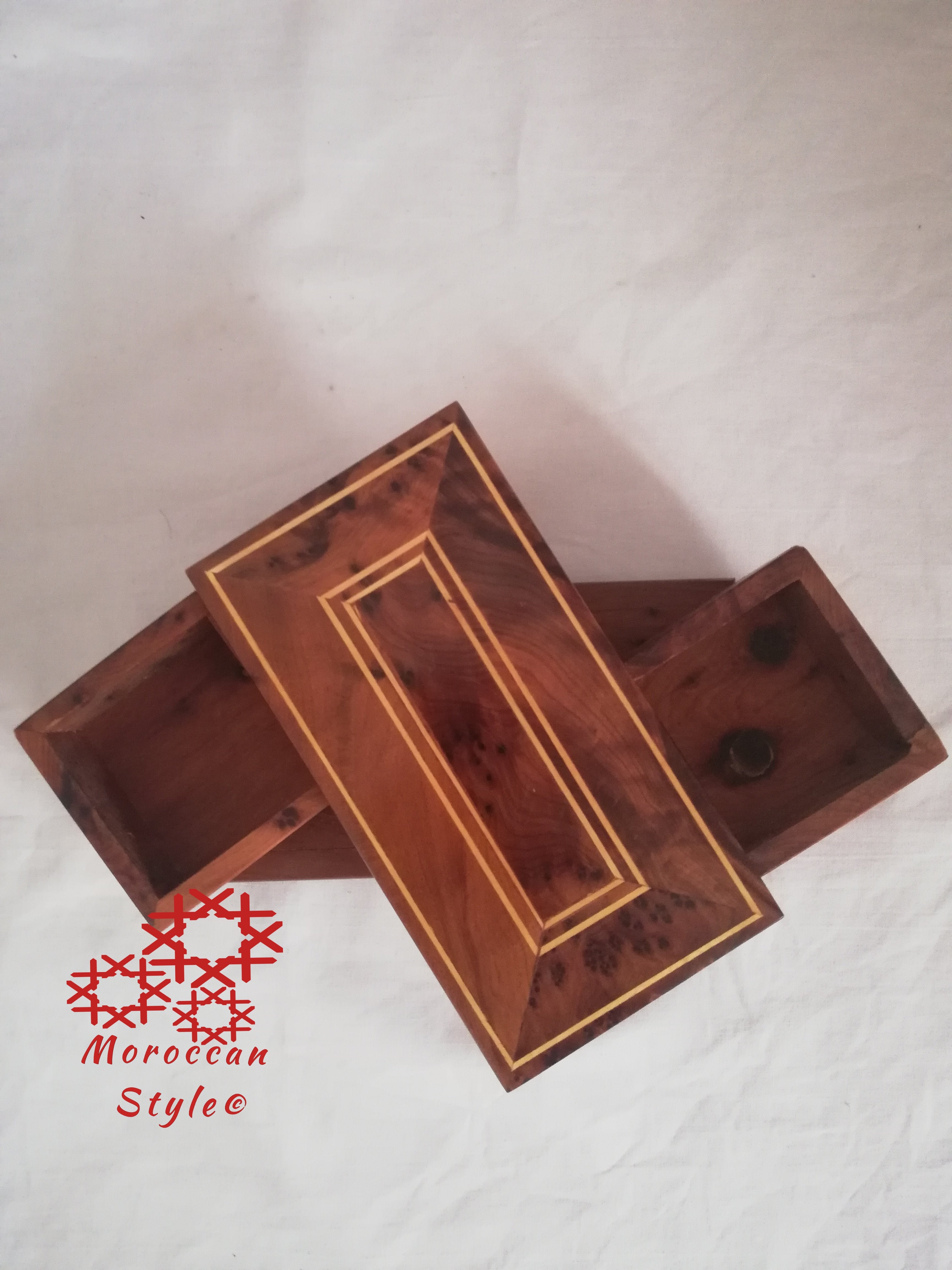 Wood Box Handcrafted Keepsake Storage Box Jewelry
