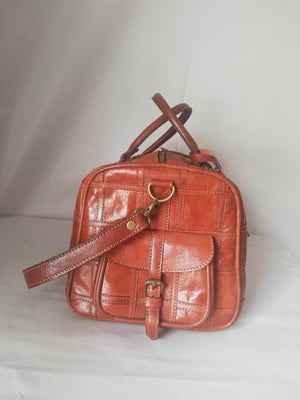 Moroccan Leather Duffel Bag Travel