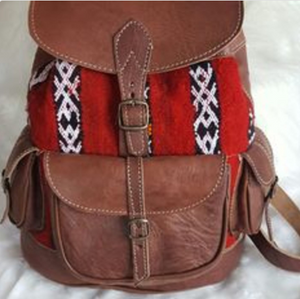 Handcrafted Genuine Leather Moroccan Bag