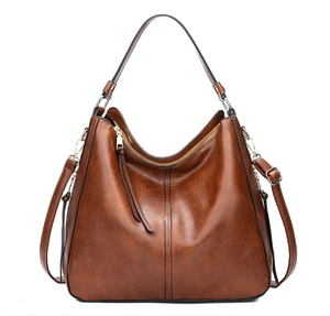 Vintage Women Leather Handbags Luxury